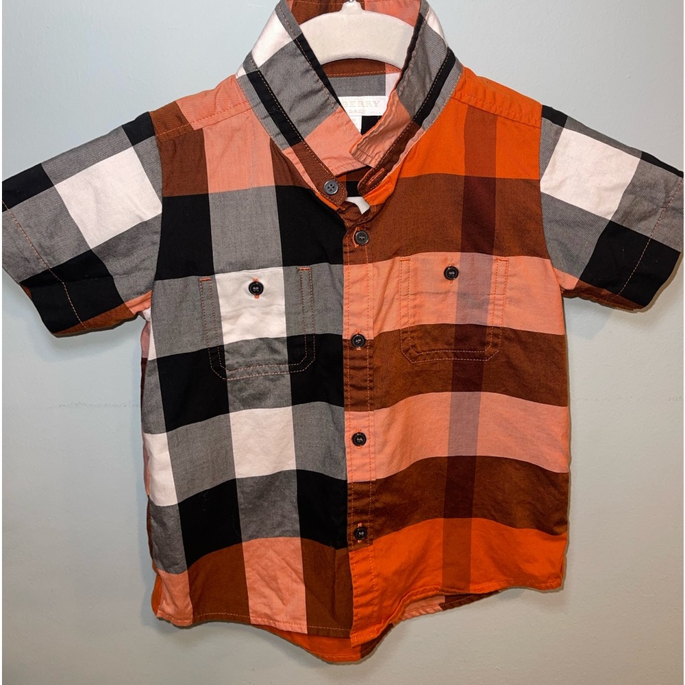 Used Burberry shirt,2Y